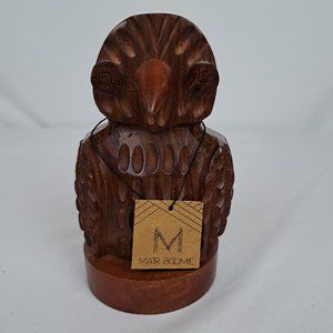 Matr Boomie Handcarved Solid Wood Eyeglasses Holder